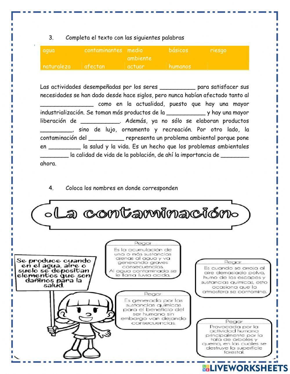 Evaluación Geografía