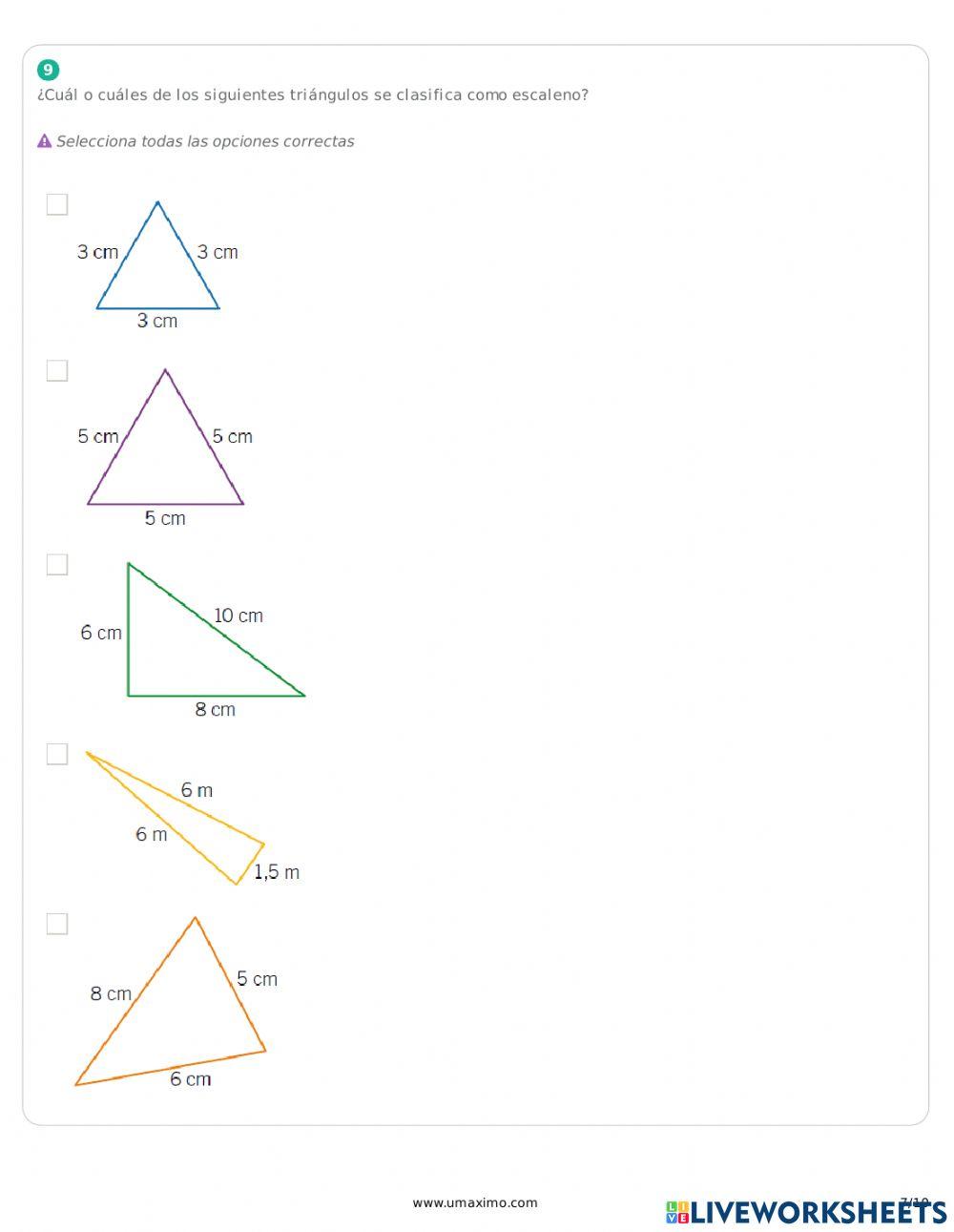 Ángulos en triángulos y paralelas