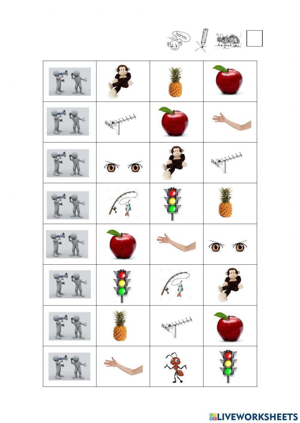 Was hörst du? VIERECK