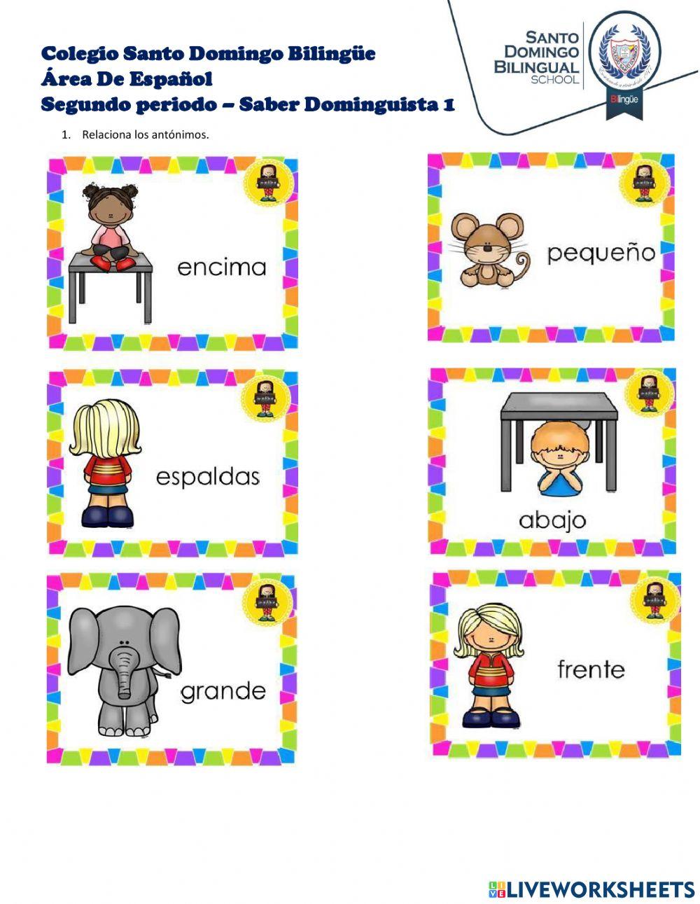 Español 2ndo Saber 1