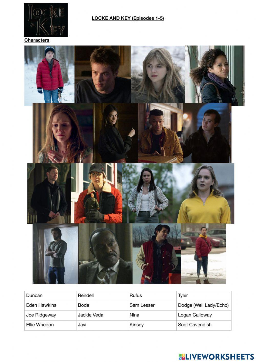 Locke and Key Episodes 1-5 (series)