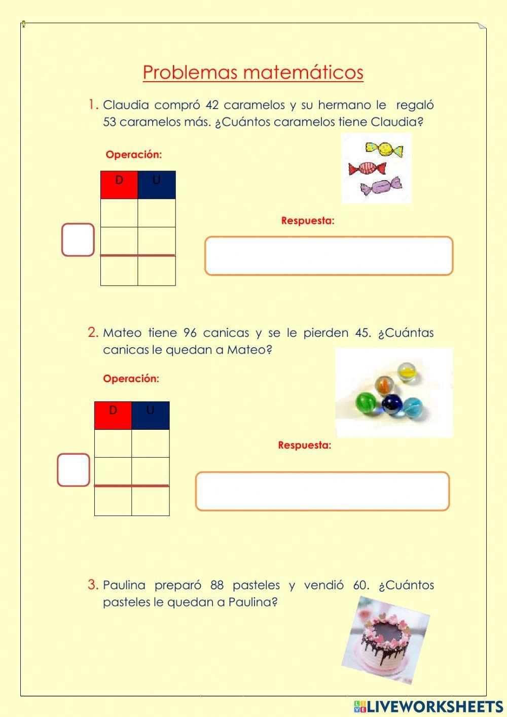 Problemas matmáticos
