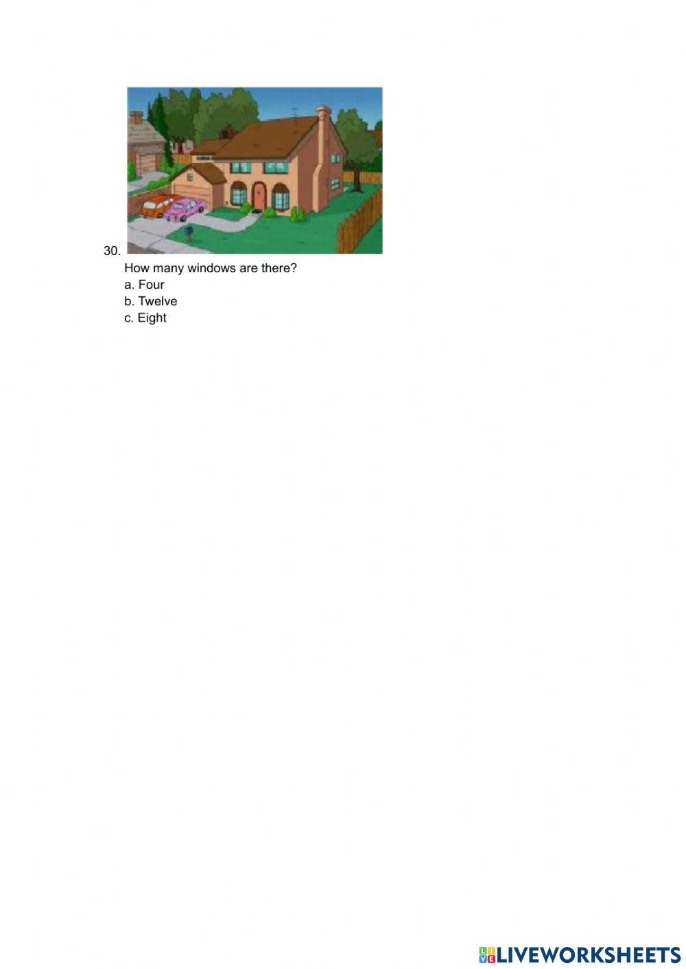 Diagnostic test 1 - 2021 1st children