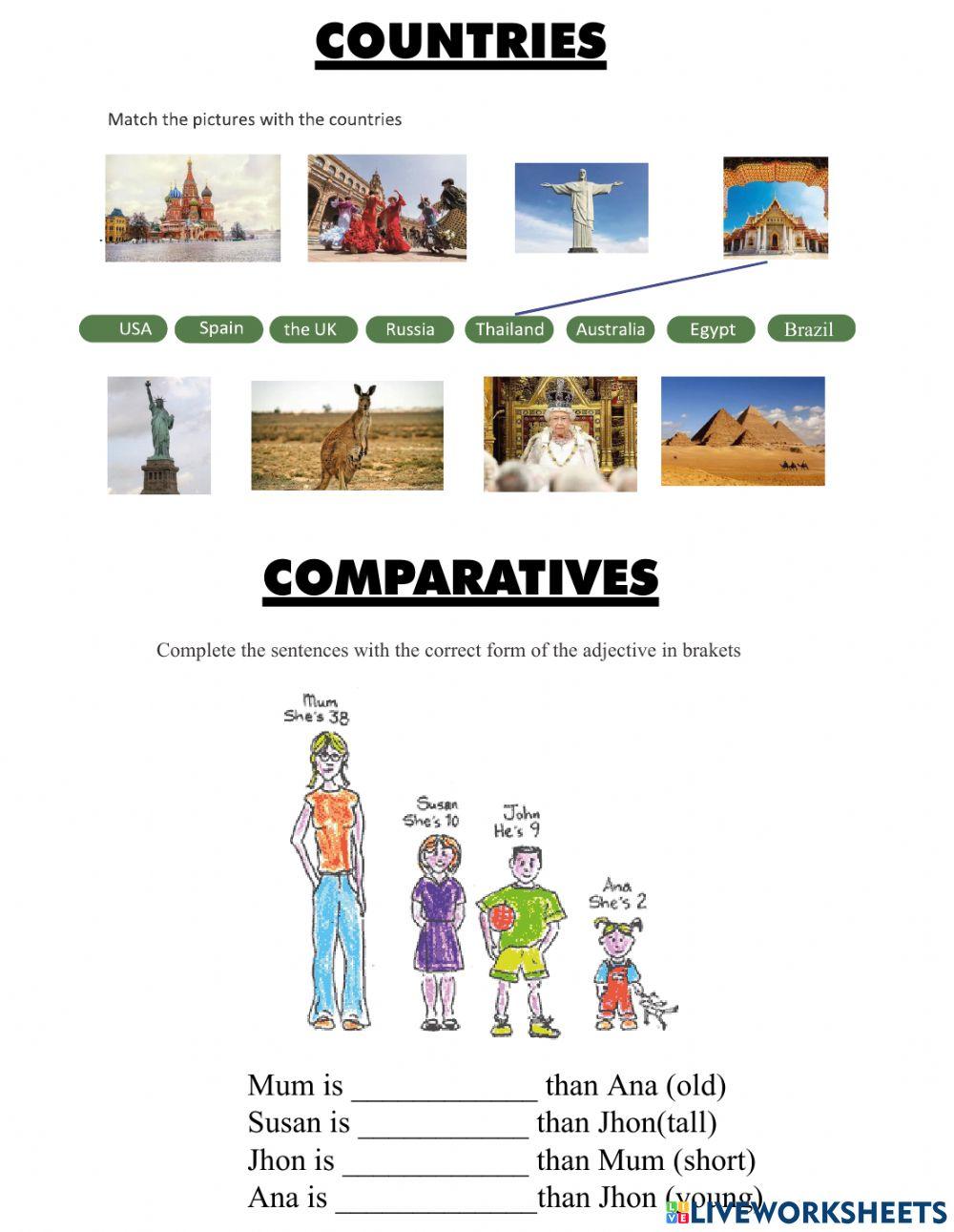 ENGLISH CLASS Cuarto Act2 worksheet Live Worksheets