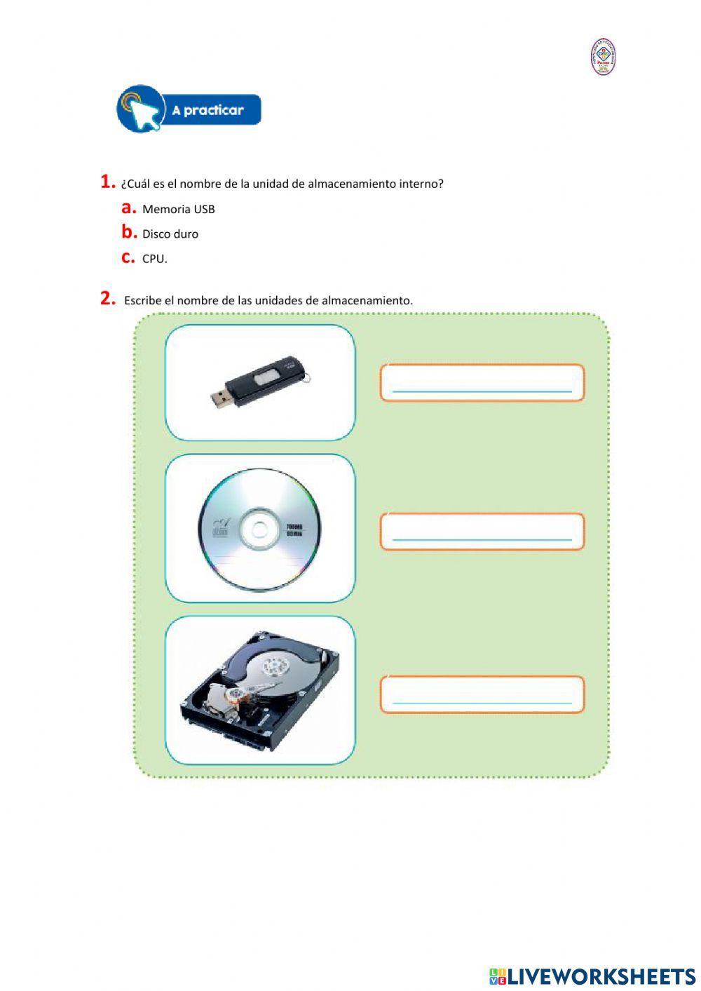 Unidades de almacenamiento