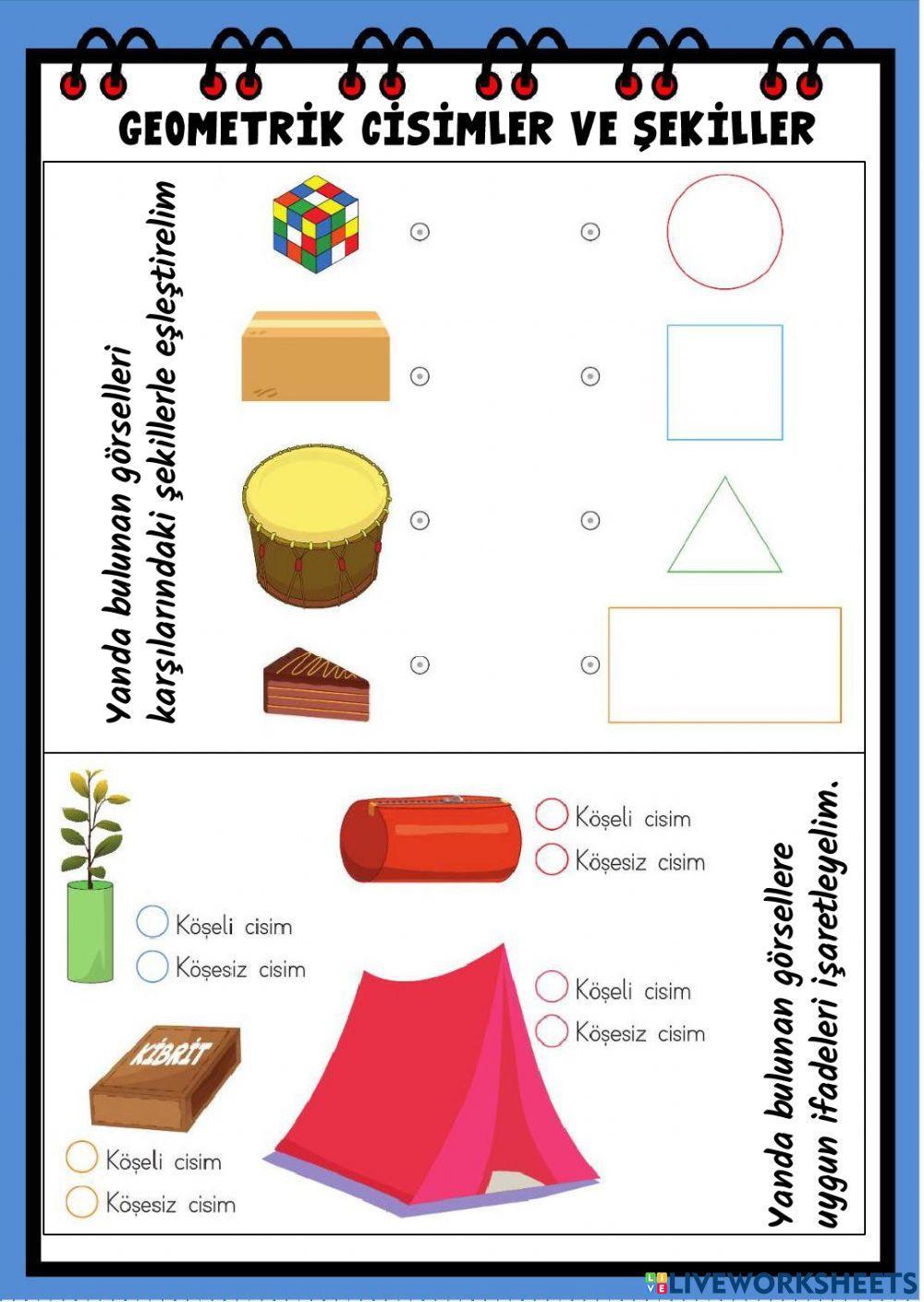 Geometrik Cisimler ve Şekiller