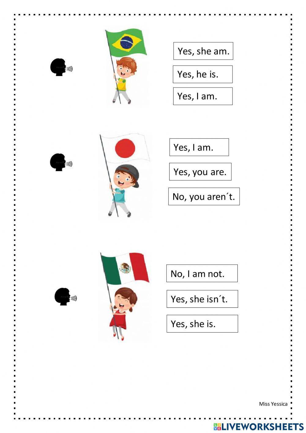 Verb to be interrogative