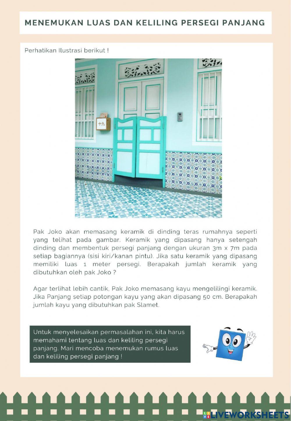 Persegi dan Persegi Panjang