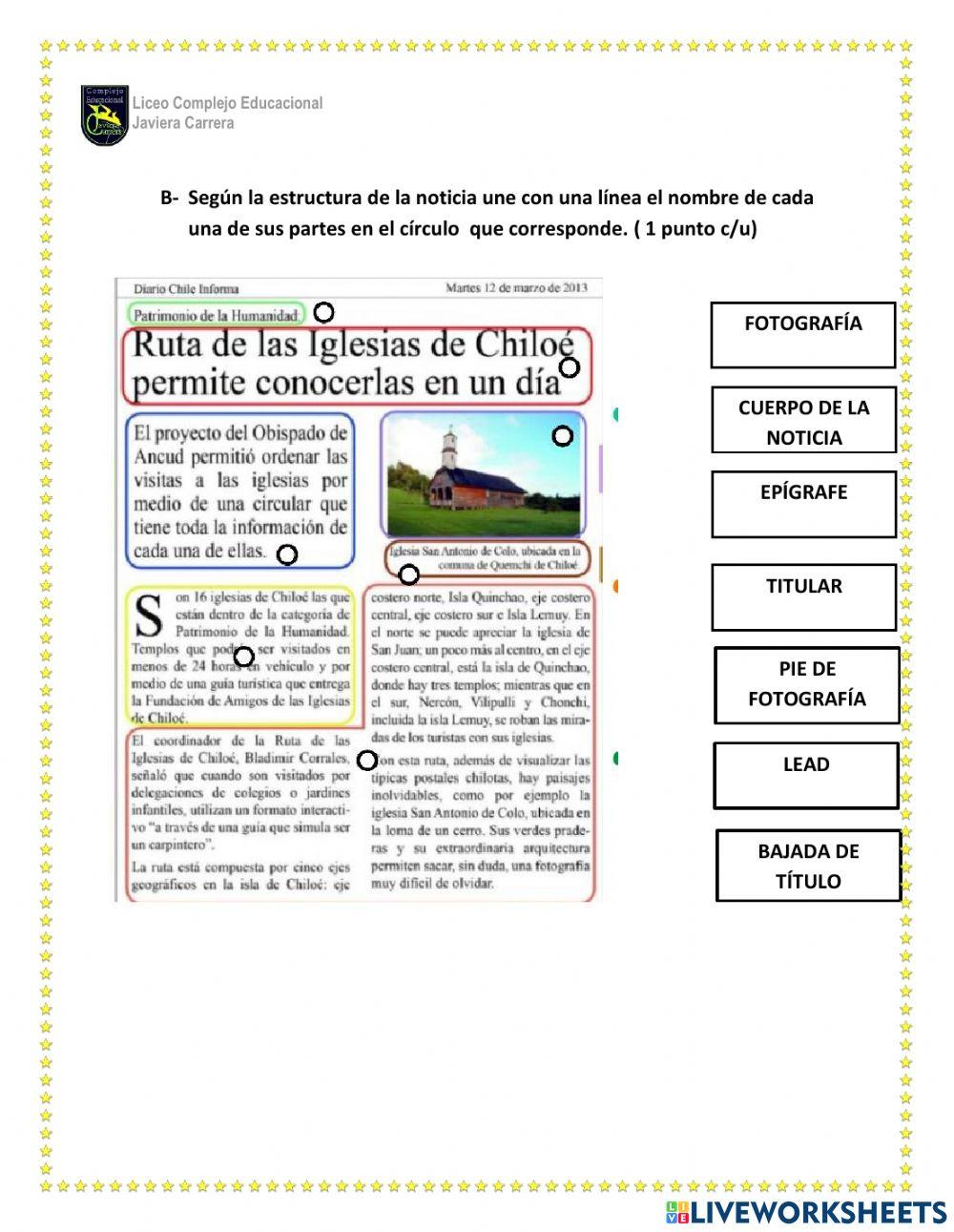 Comprensión lectora, uso de mayúsculas y descripción