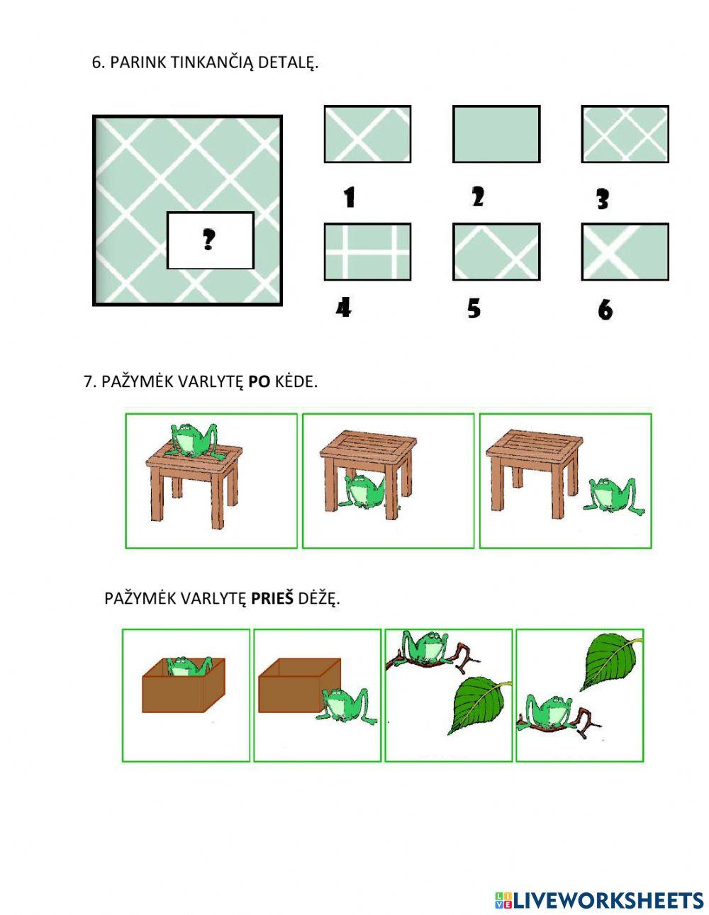 Būsimiems pirmokams