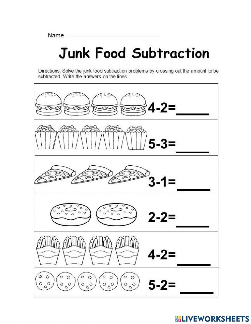Subtraction with pictures