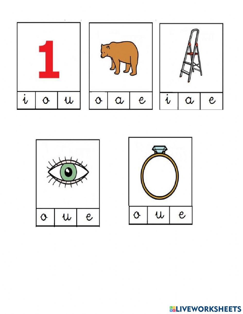 Sonido final vocálico