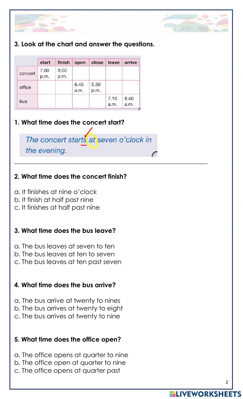 6º básico. language revision