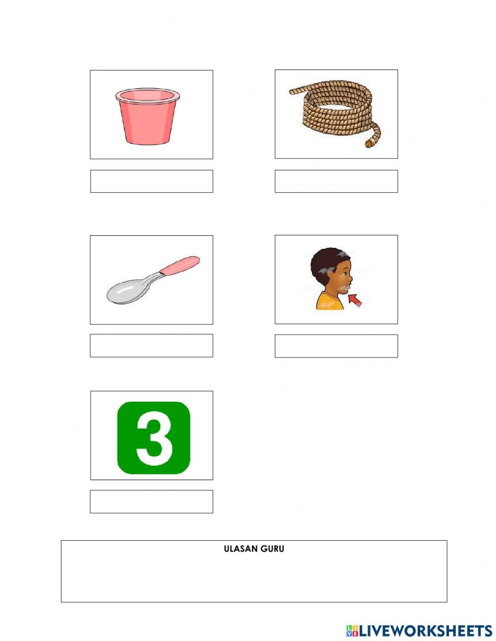 Kemahiran 5 : Perkataan KV+KV