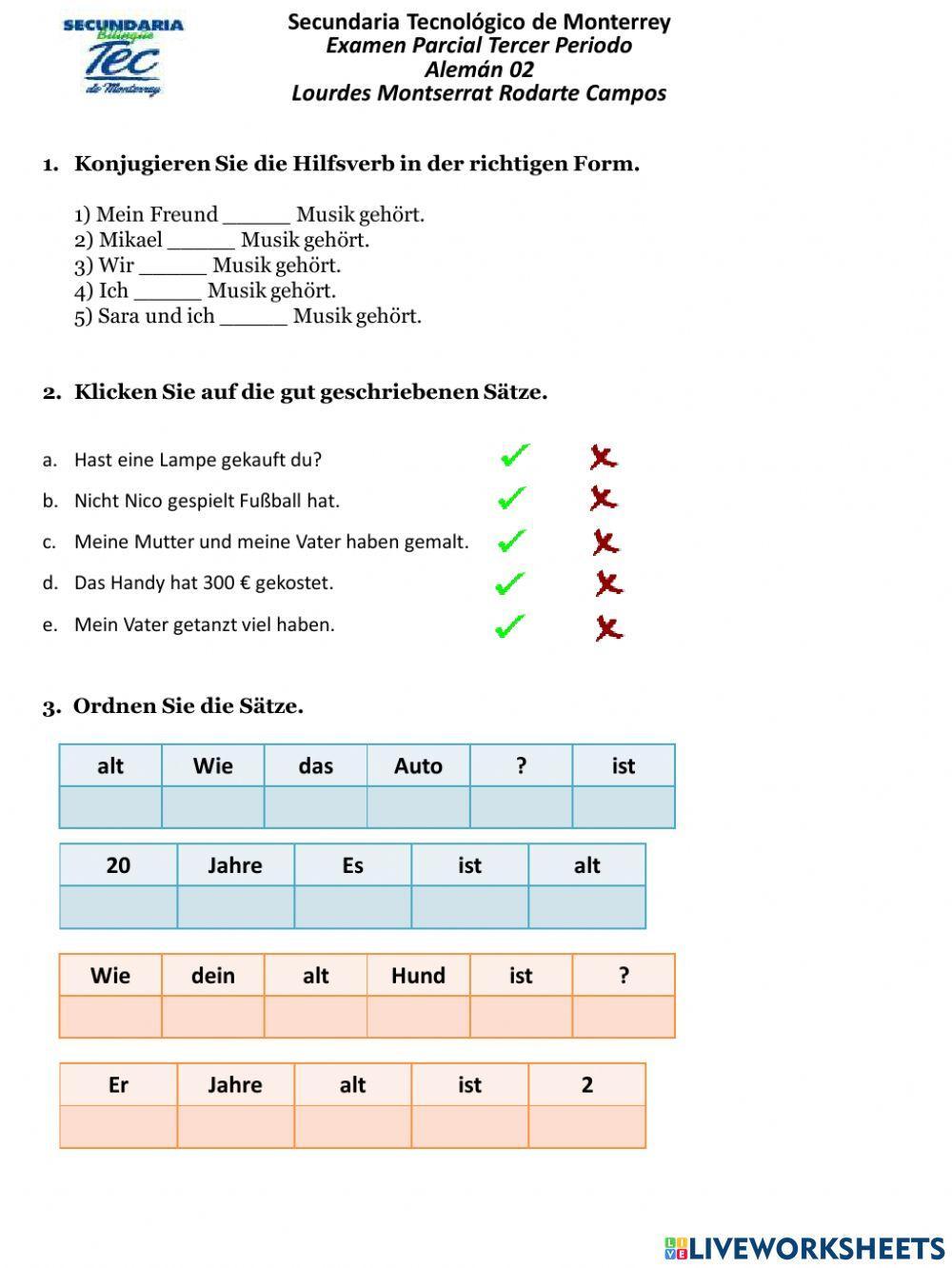 Examen parcial Tercer Periodo Alemán 02