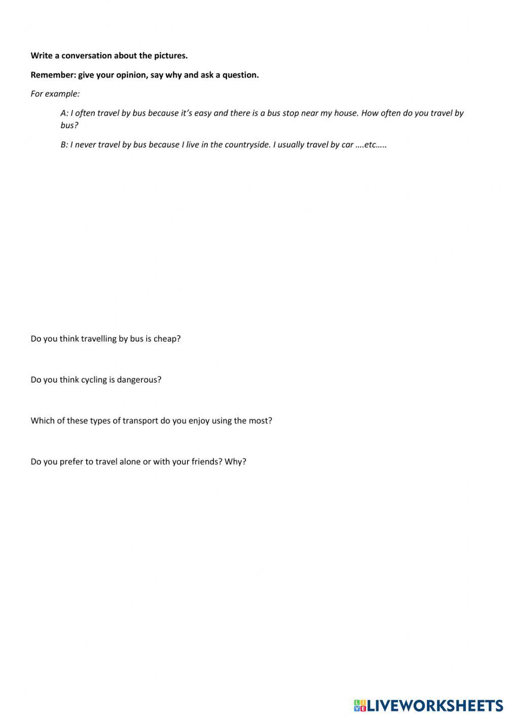 A2 Speaking Practice online exercise for | Live Worksheets