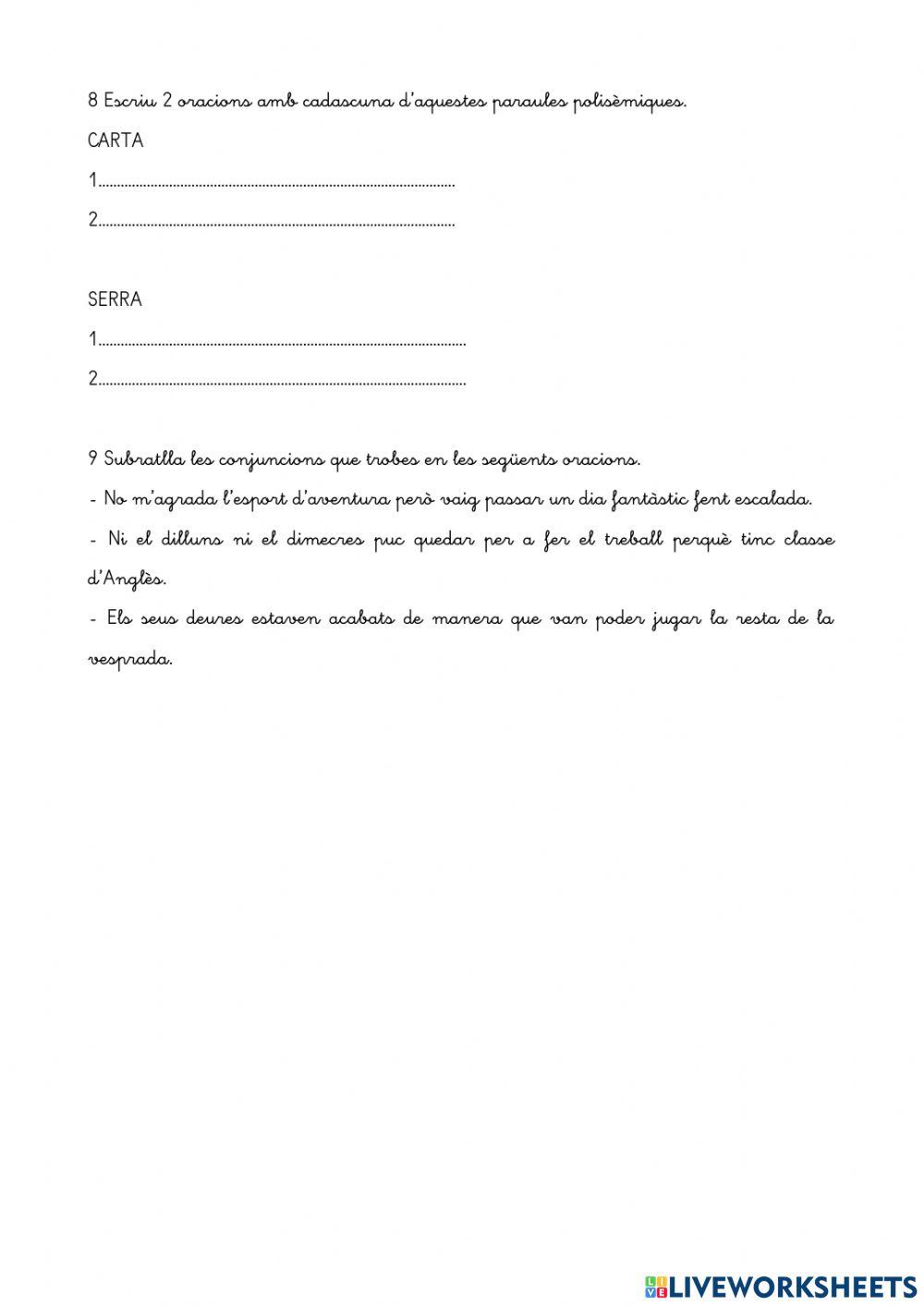 Repàs valencià temes 7 i 9