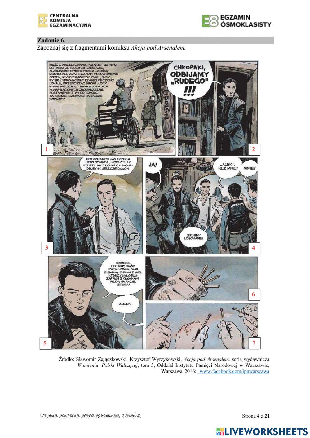 Szybka powtórka przed egzaminem dzień 4