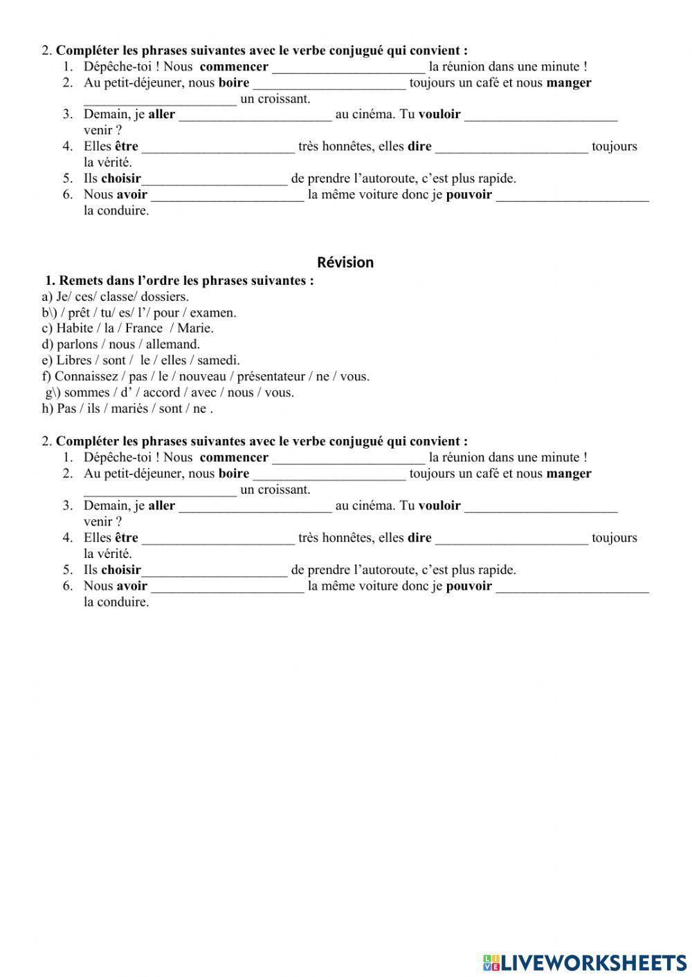 Evaluation sommative 7-ième