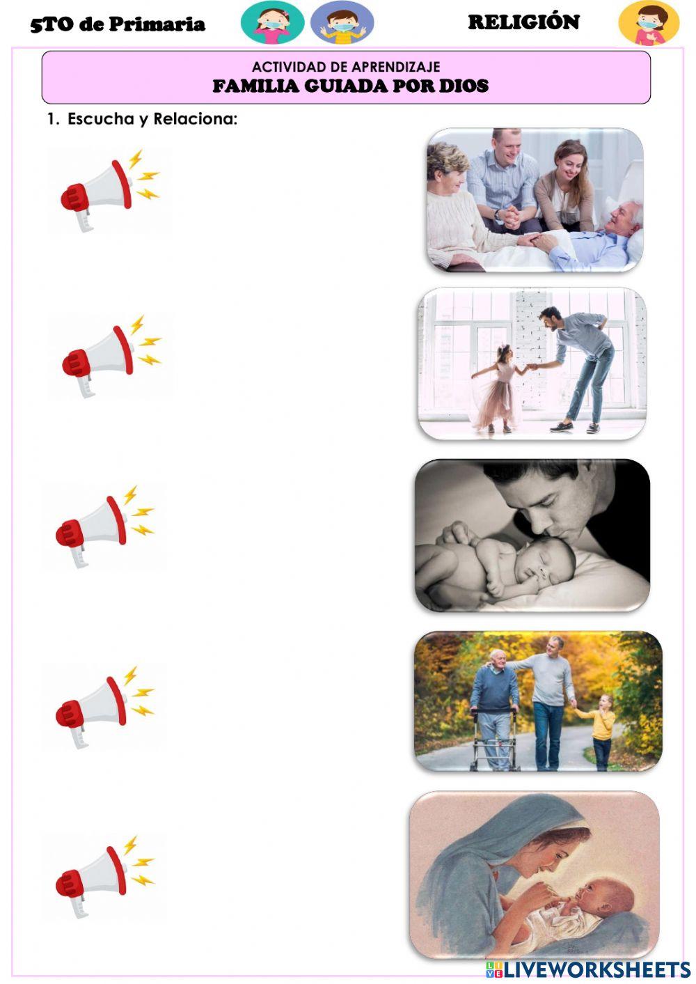Familia guiada por dios