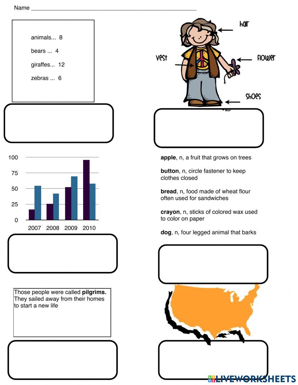 NonFiction Text Features online exercise for | Live Worksheets