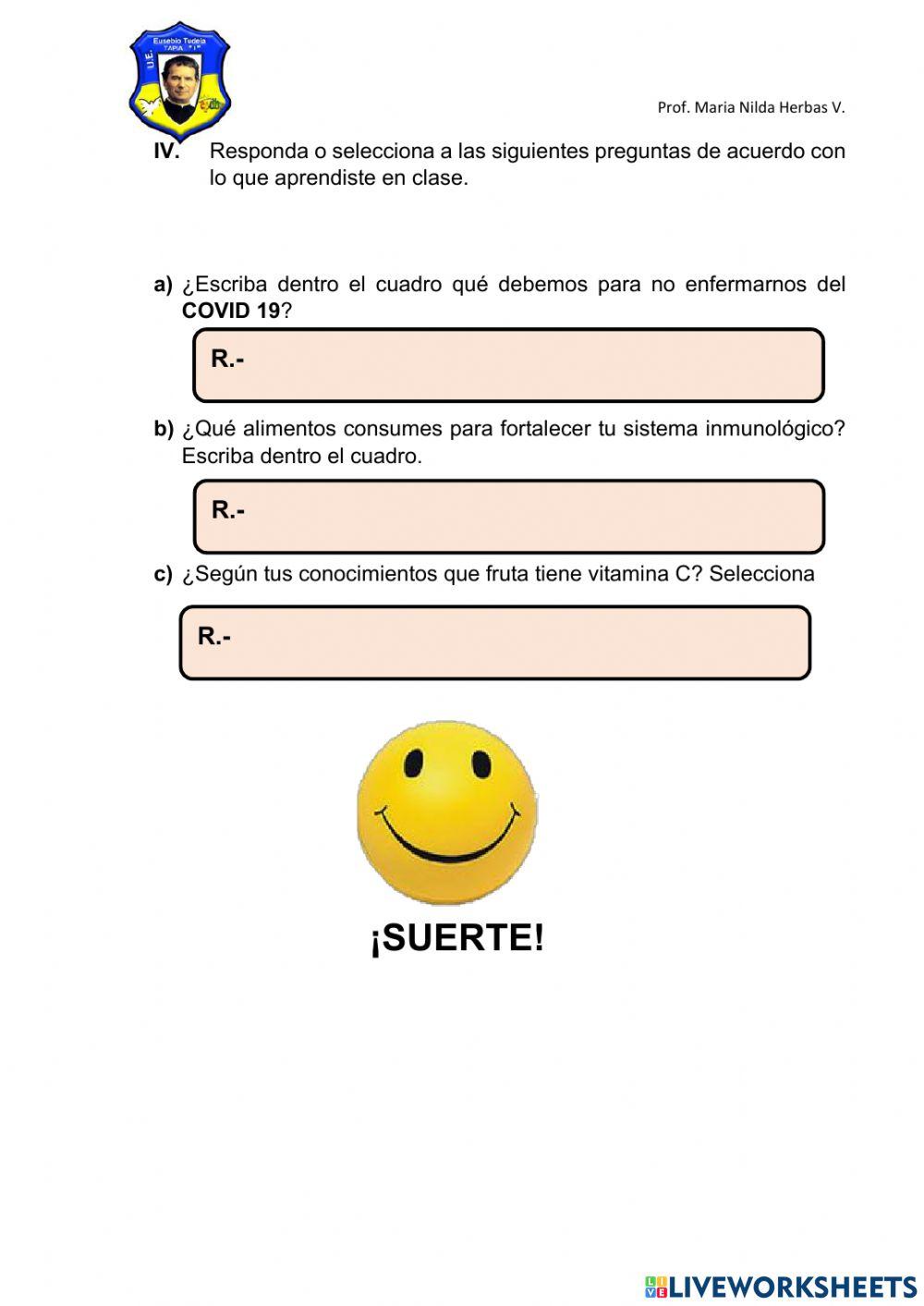 Evaluación de contenidos