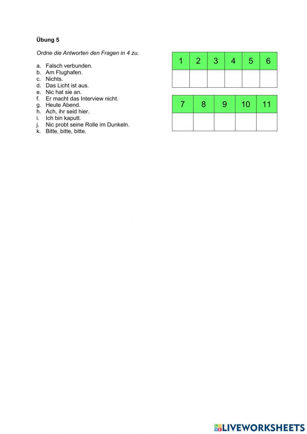 EXTRA Deutsch 9 Jobs für Nic und Sam