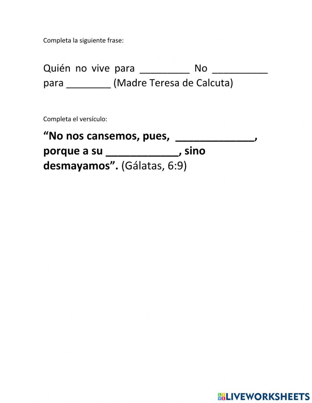 El servicio a los demás