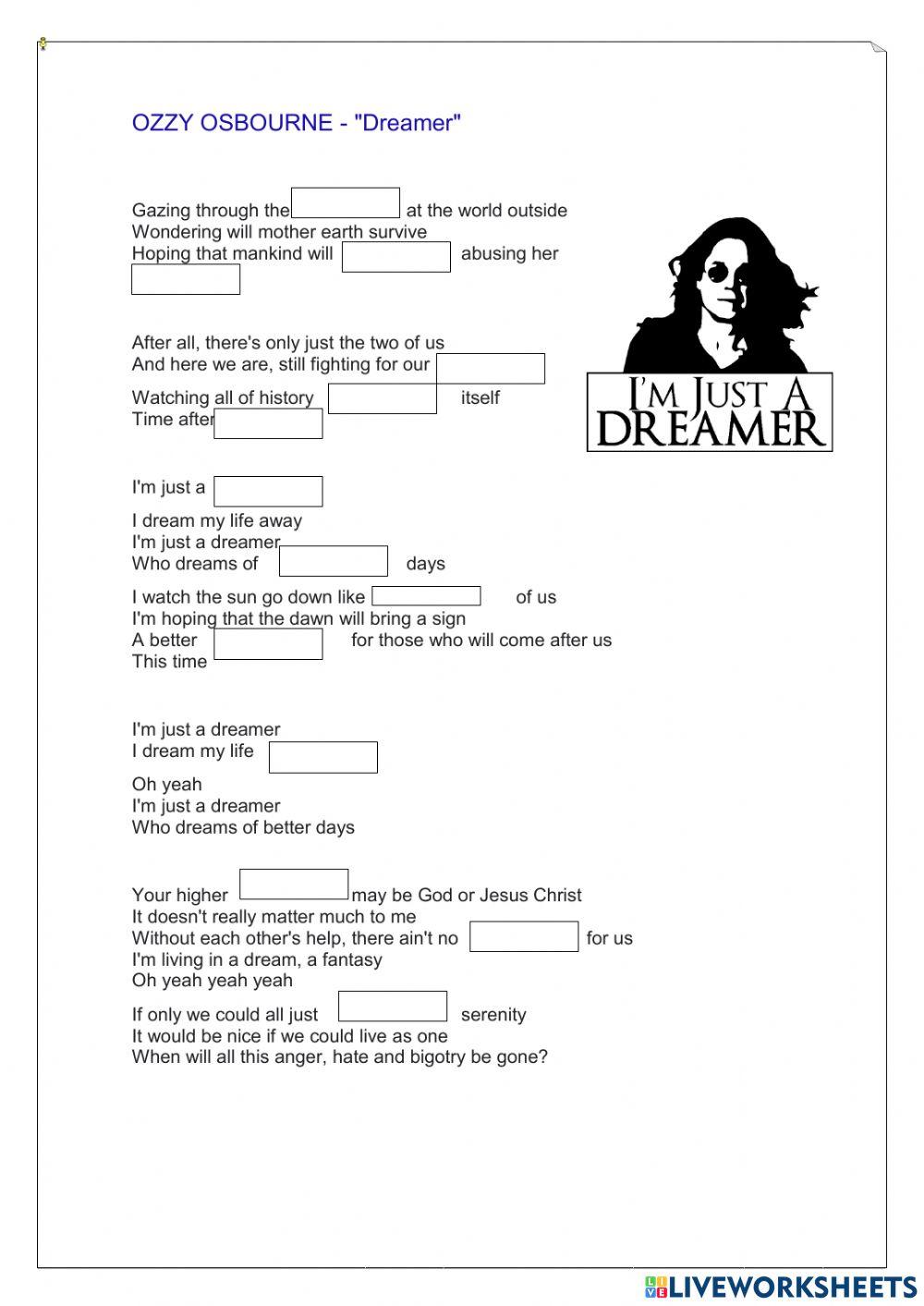 when did ozzy osbourne released dreamer