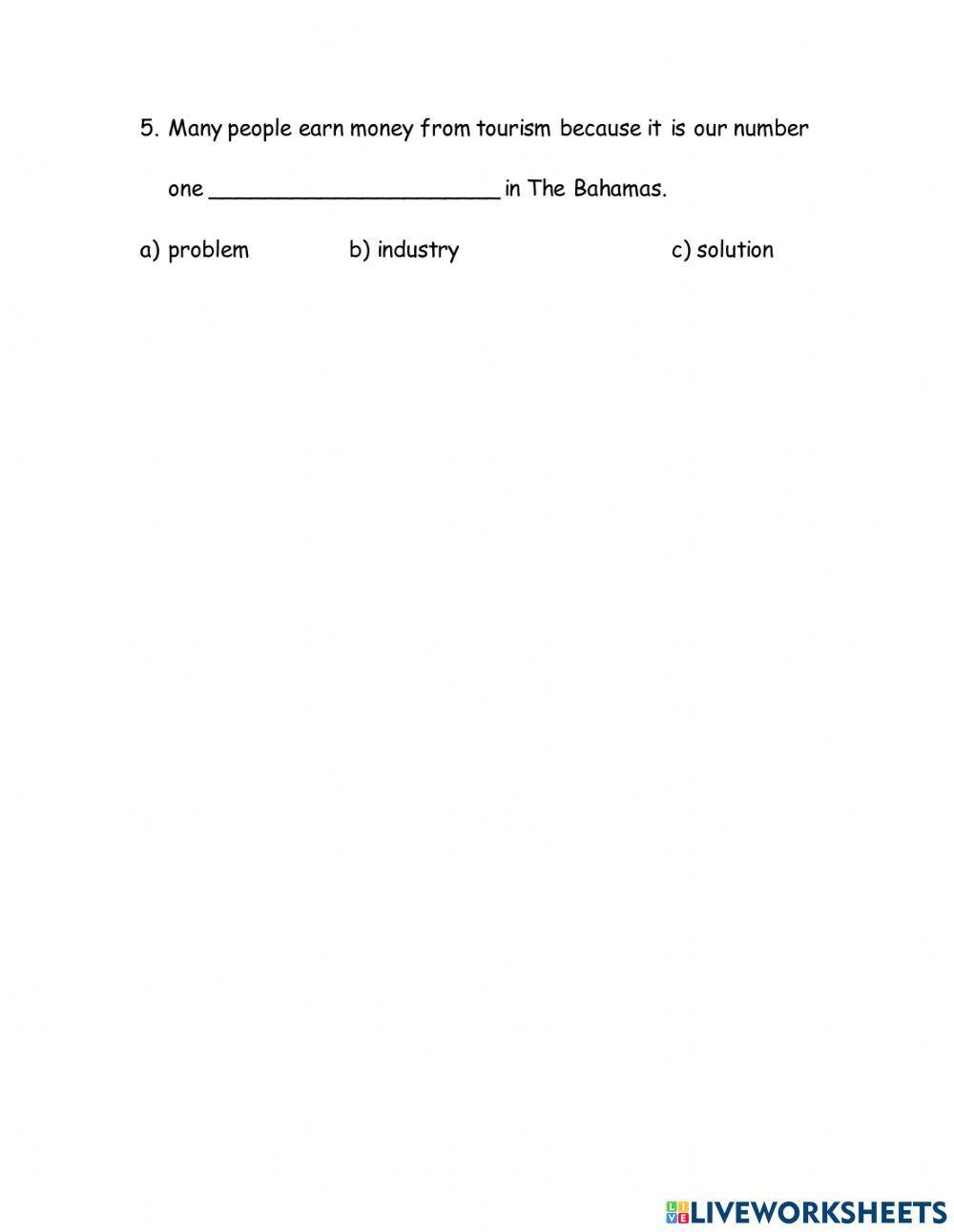 Showing Tourist Around