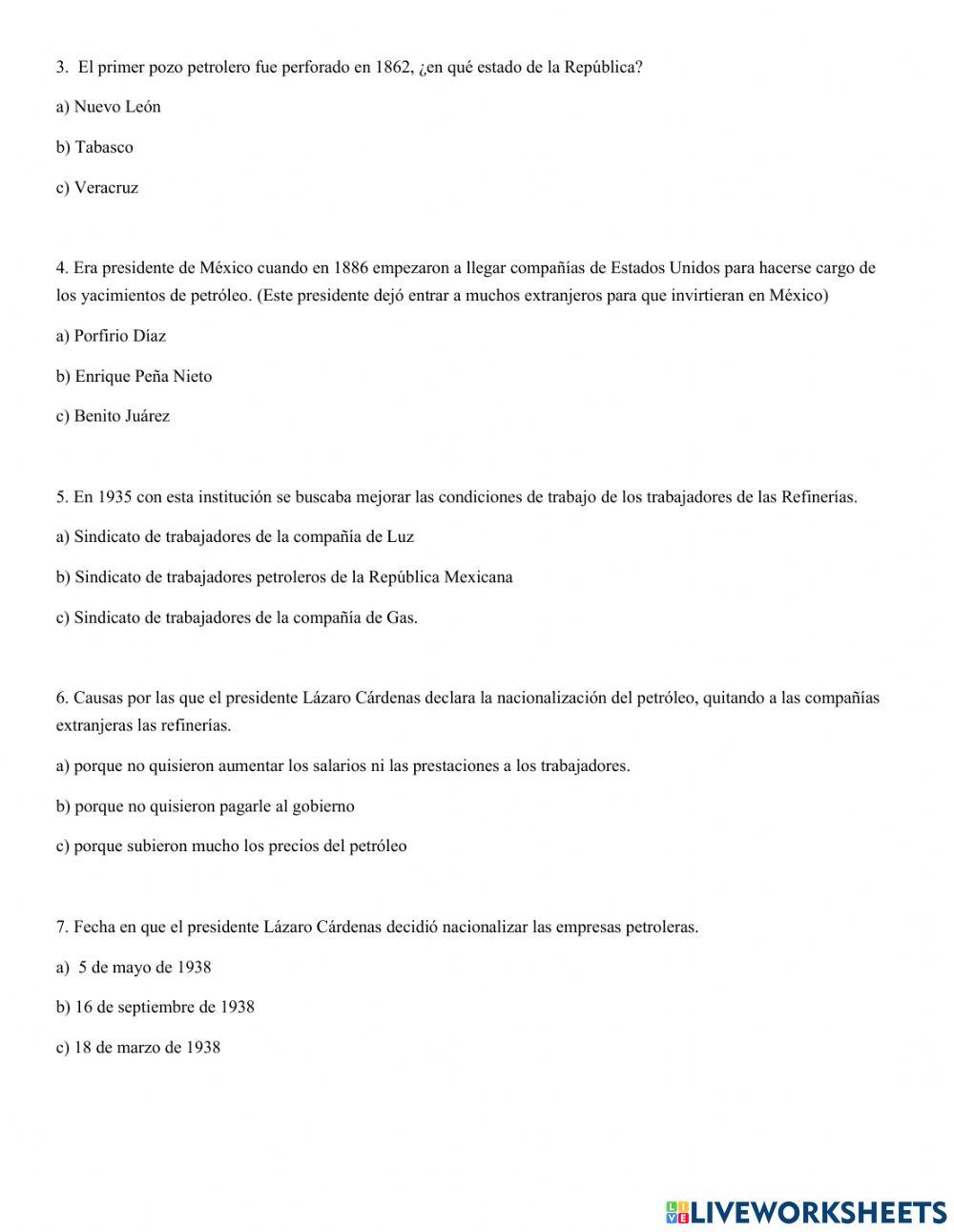 La expropiación petrolera