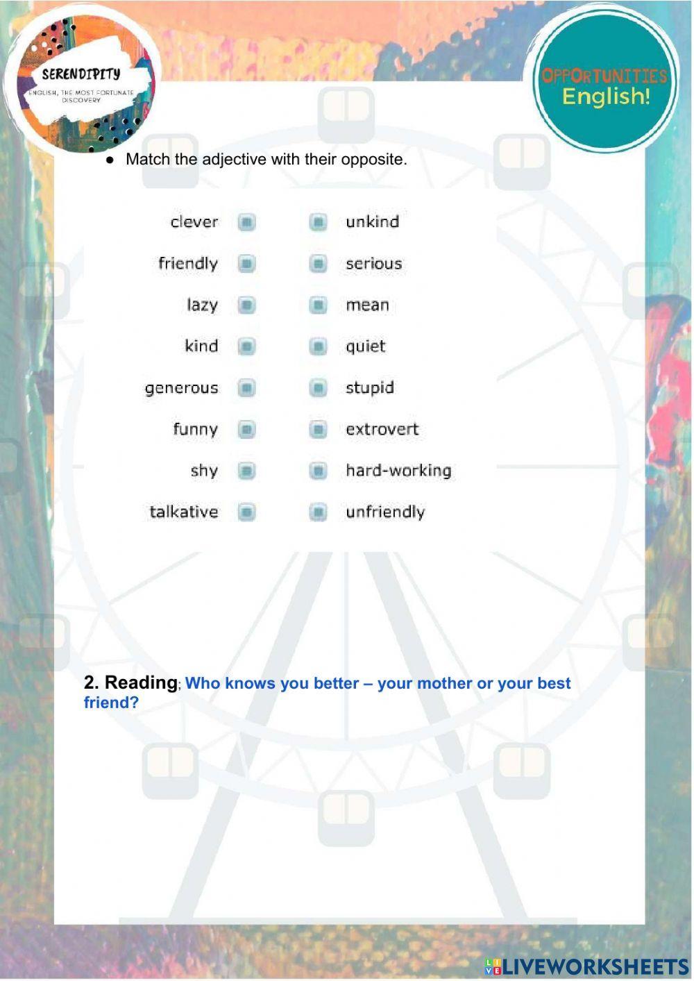 Unit 1b pre intermediate