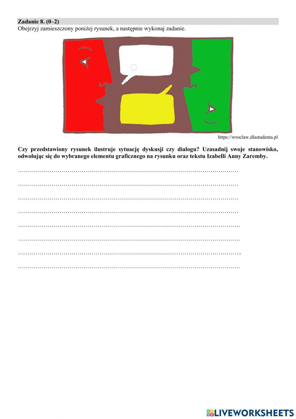 Test 1- teksty nieliterackie