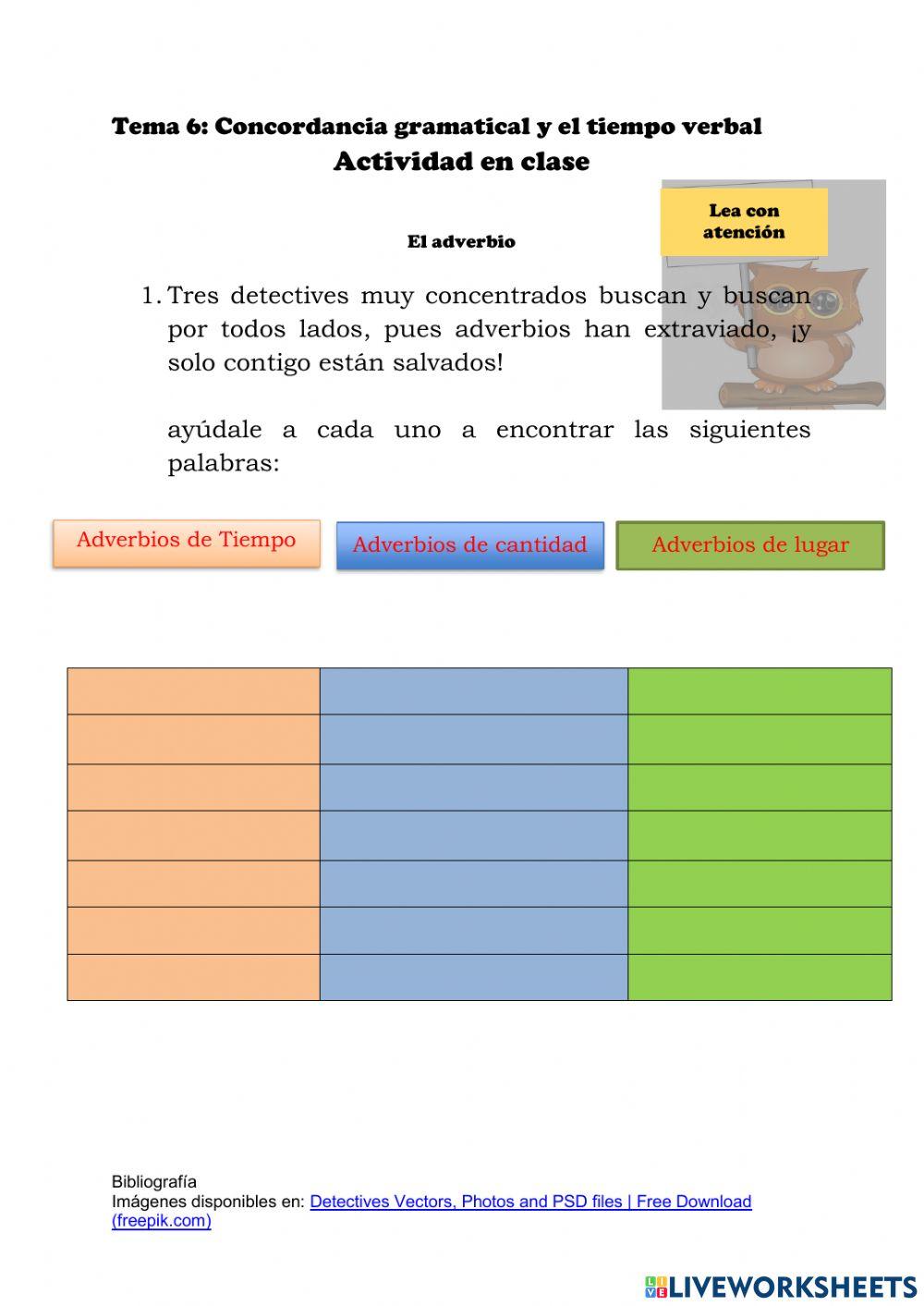 Concordancia gramatical