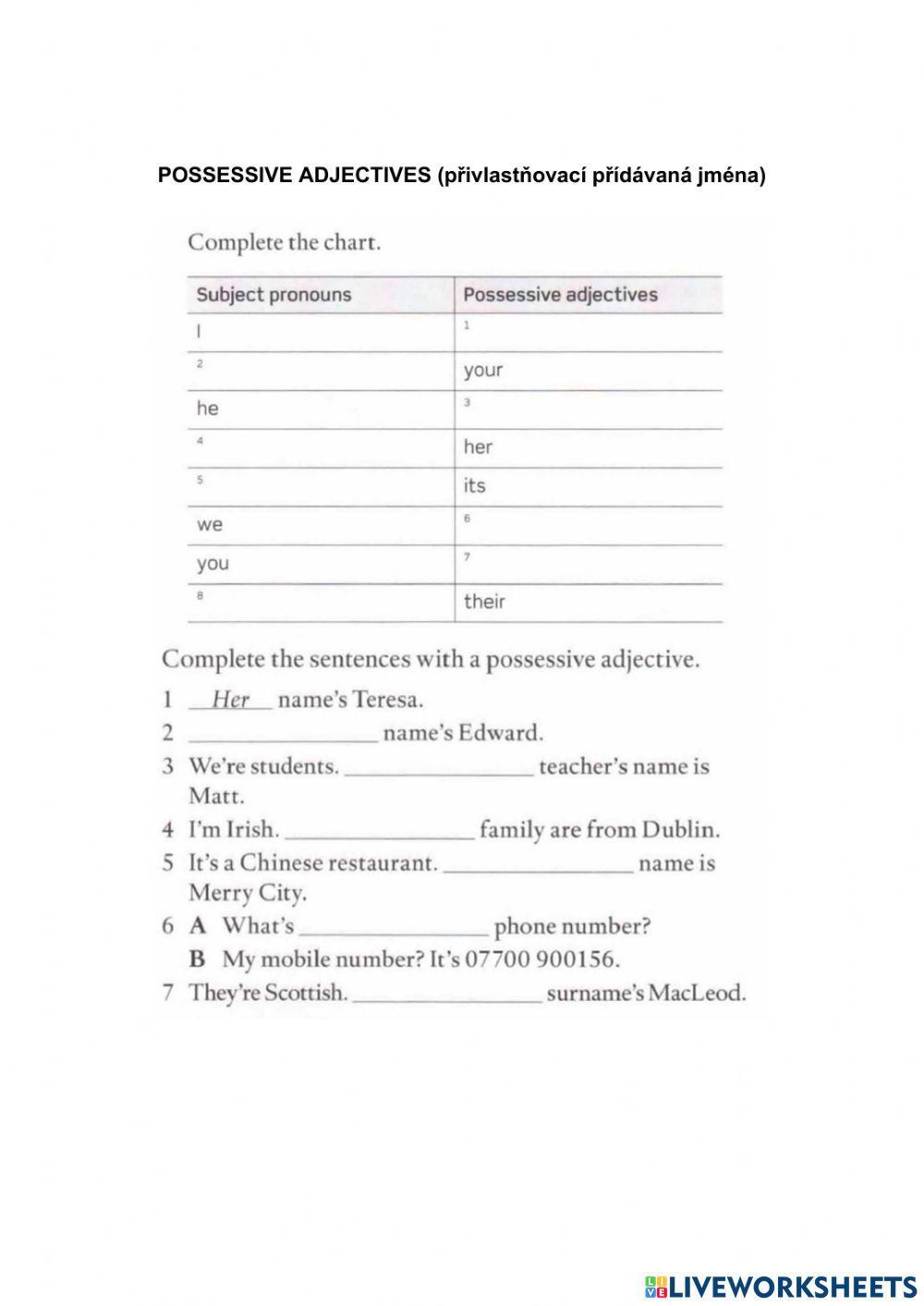 English File Elementary - File test - U1