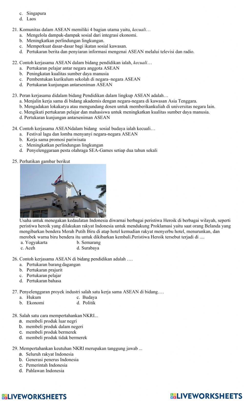 Penilaian Akhir Tahun (PAT) IPS