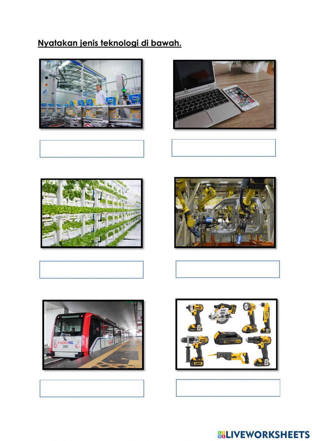 RBT: Jenis teknologi