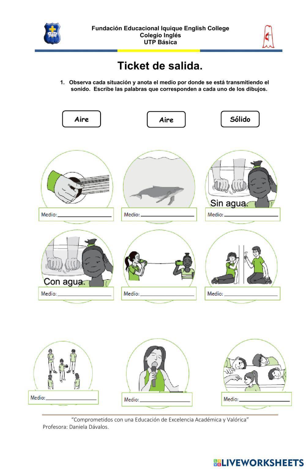 Medios de transmisión del sonido