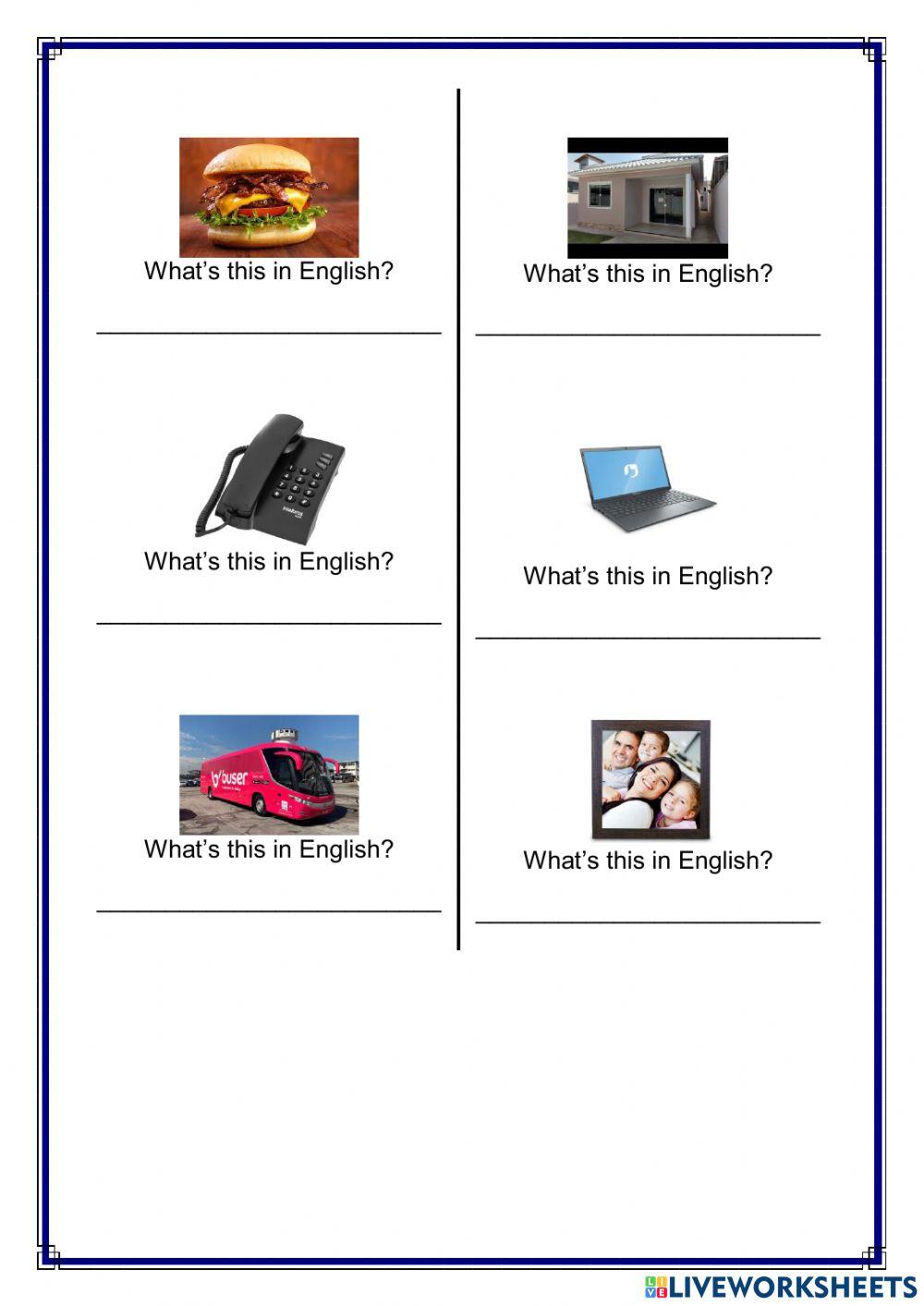 What’s this in English?