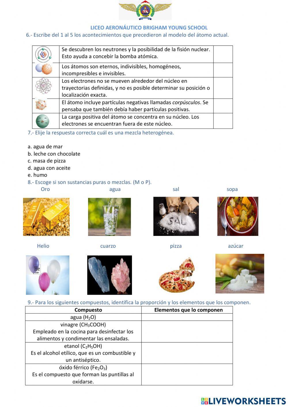 Evaluación parcial 1, 2Quimestre