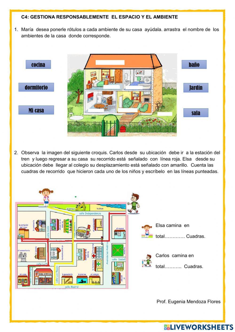 Evaluación del i bimestre personal social