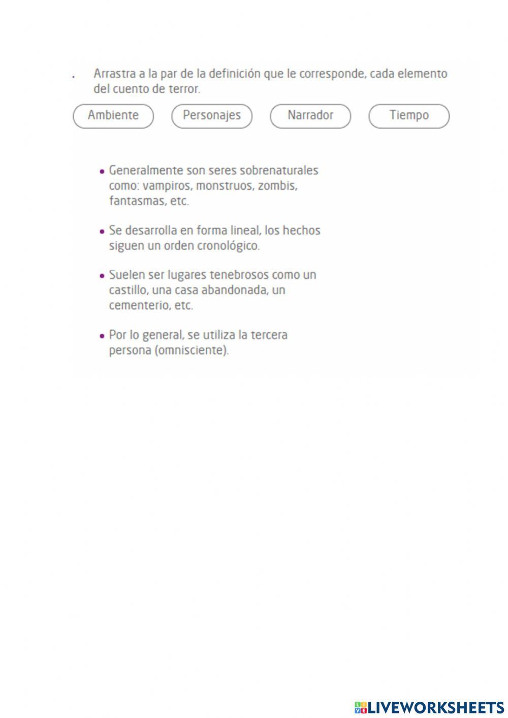 Evaluación abril lenguaje