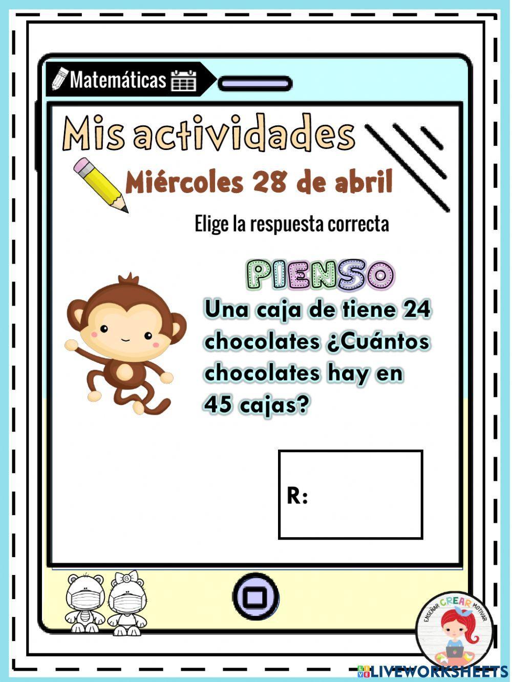 Operaciones inversas