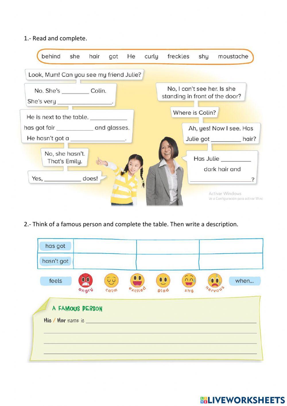 Physical description