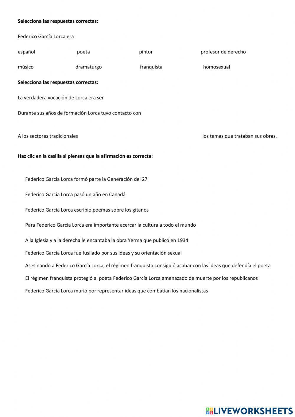 Federico García Lorca