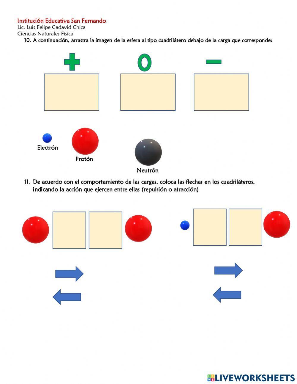 Taller de Electrostática