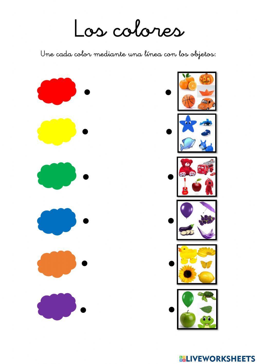 ficha de colores