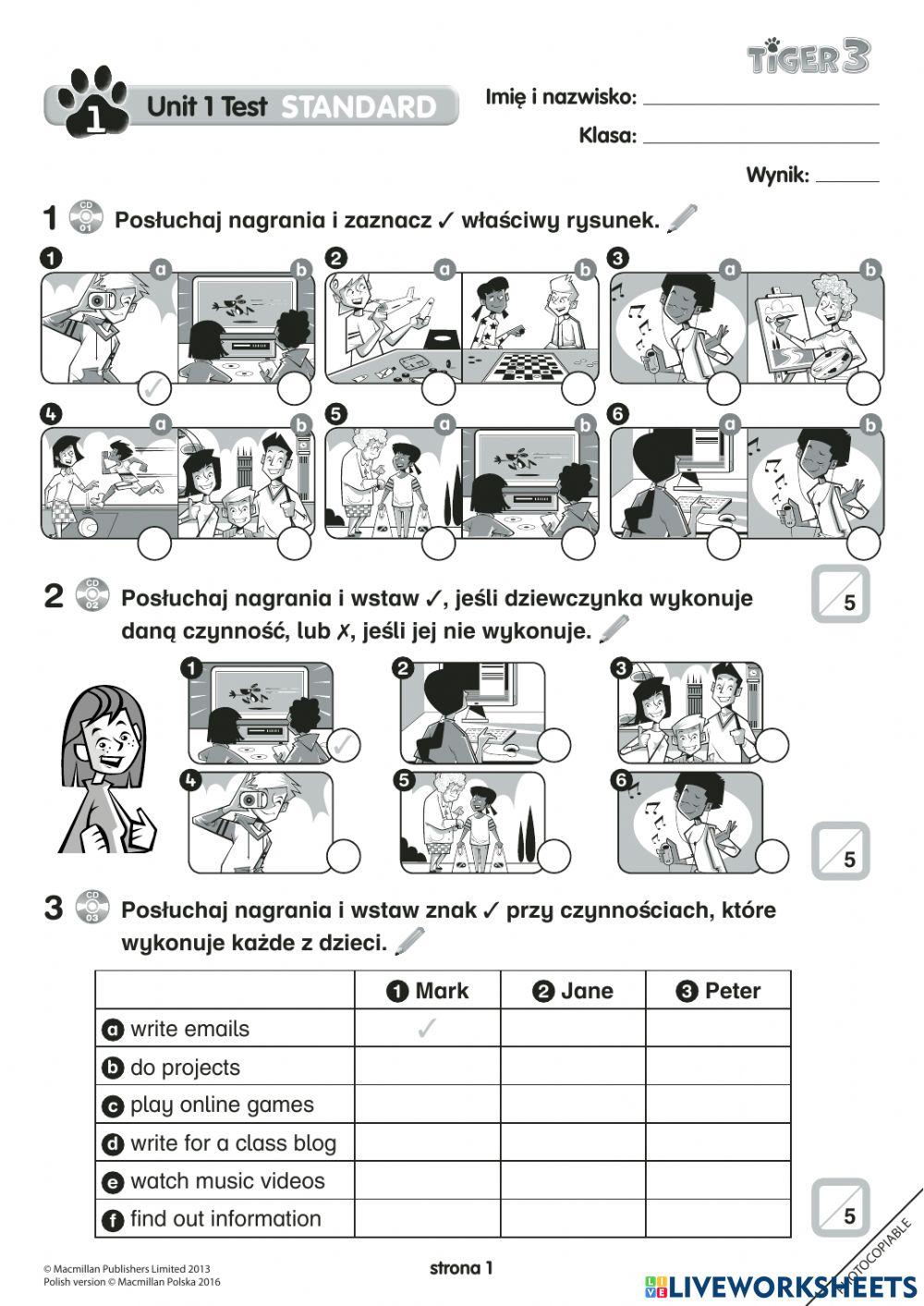 Tiger 3 Unit 1 6844922 Gagatab Live Worksheets tiger-3-unit-1-6844922-gagatab-live-worksheets