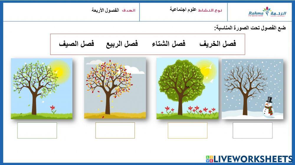 الفصول الاربعة