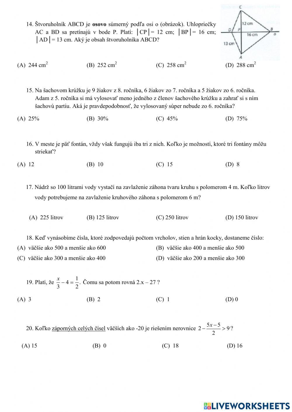 Prijímacie skúšky 2019 (gsv)